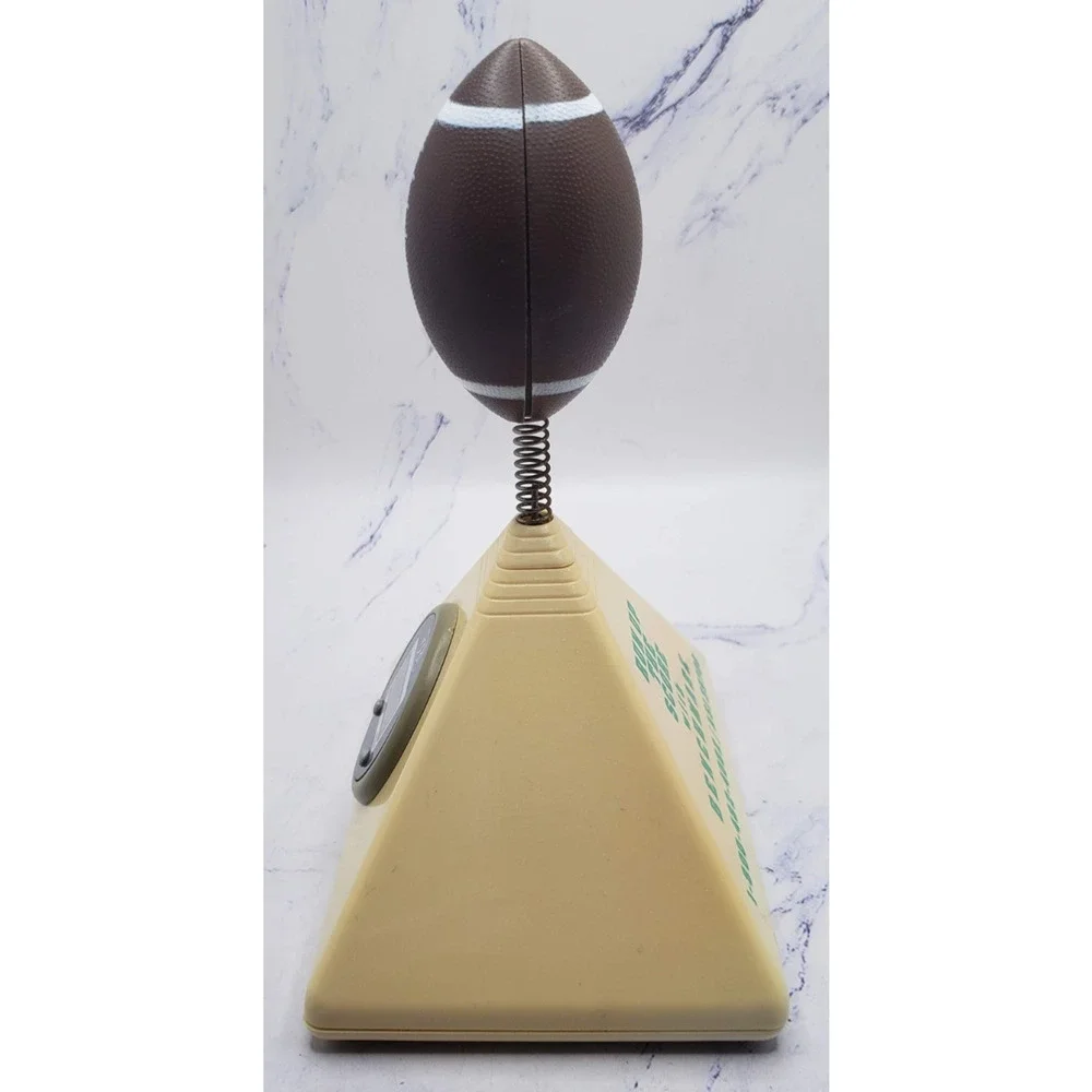 Football Advertising Benchmark Vintage Small Digital Novelty Clock